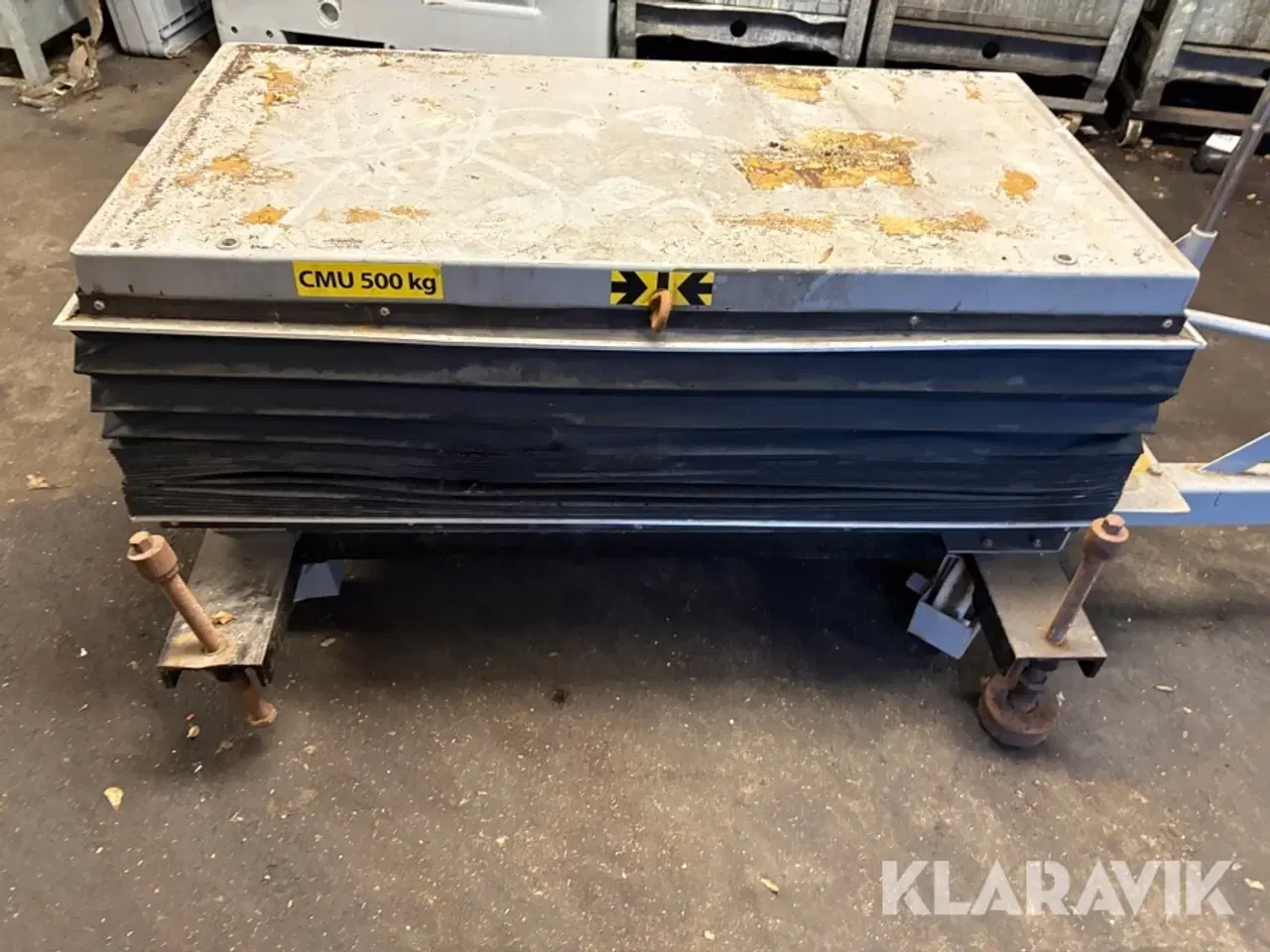 Billede 10 - Batteriløftebord GILLET GROUP - 500 kg