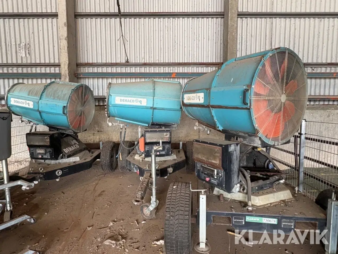 Billede 3 - Vand Forstøvere Dehaco Dust fighter 15000 3 styk