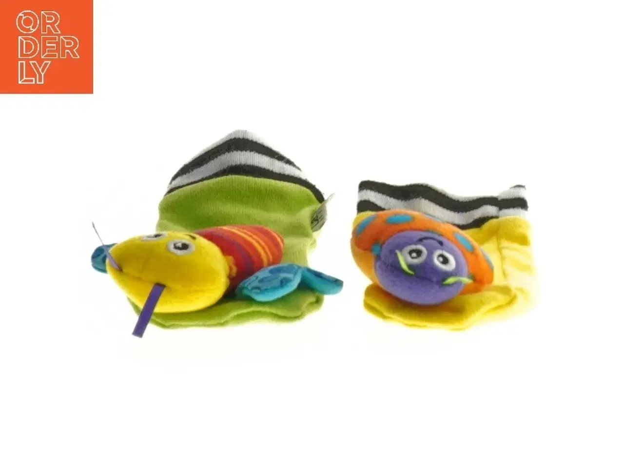 Billede 2 - Baby sokker med sjove figurer fra Lamaze (str. 15 cm)
