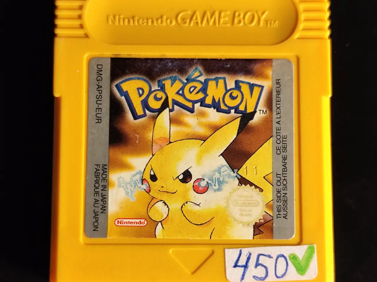 Billede 1 - Pokemon Yellow Version (Med Nyt Batteri) - GB