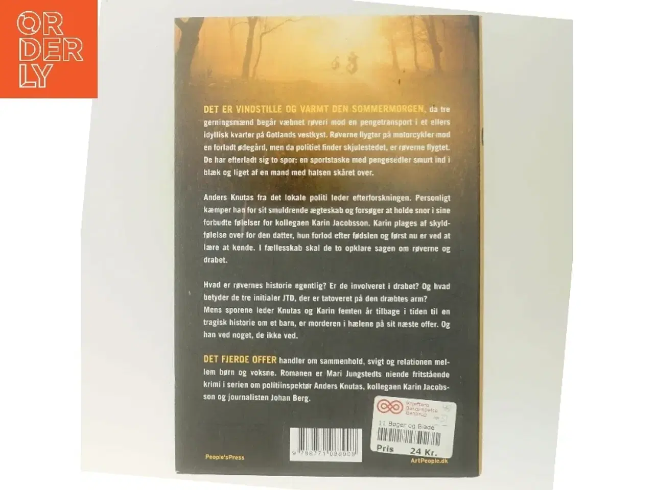 Billede 3 - Det fjerde offer : kriminalroman af Mari Jungstedt (Bog)