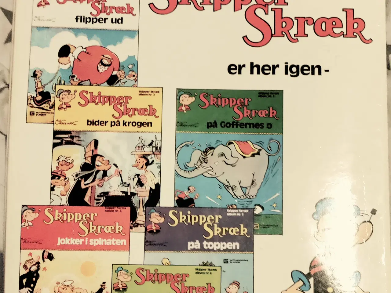 Billede 1 - tegneserie skipper skræk 