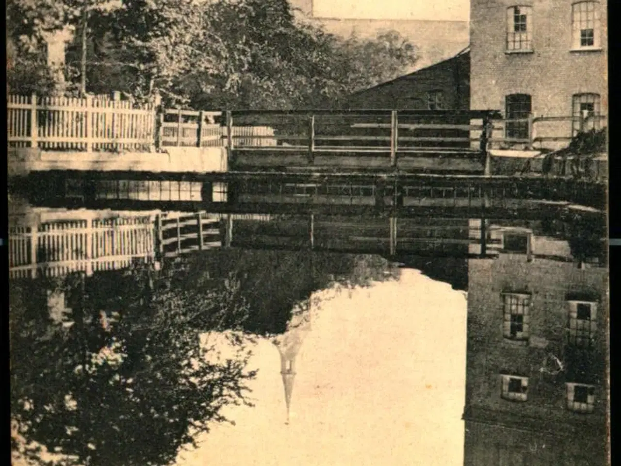 Billede 1 - Odense - Parti fra Munke Mølle - C. St. 2178 - Brugt