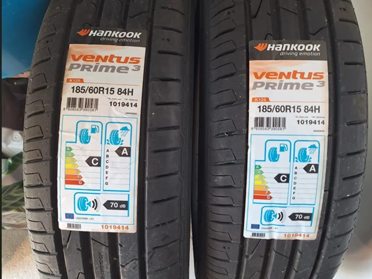 Billede 1 - Hankook sommerdæk 2 stk. - ikke brugt