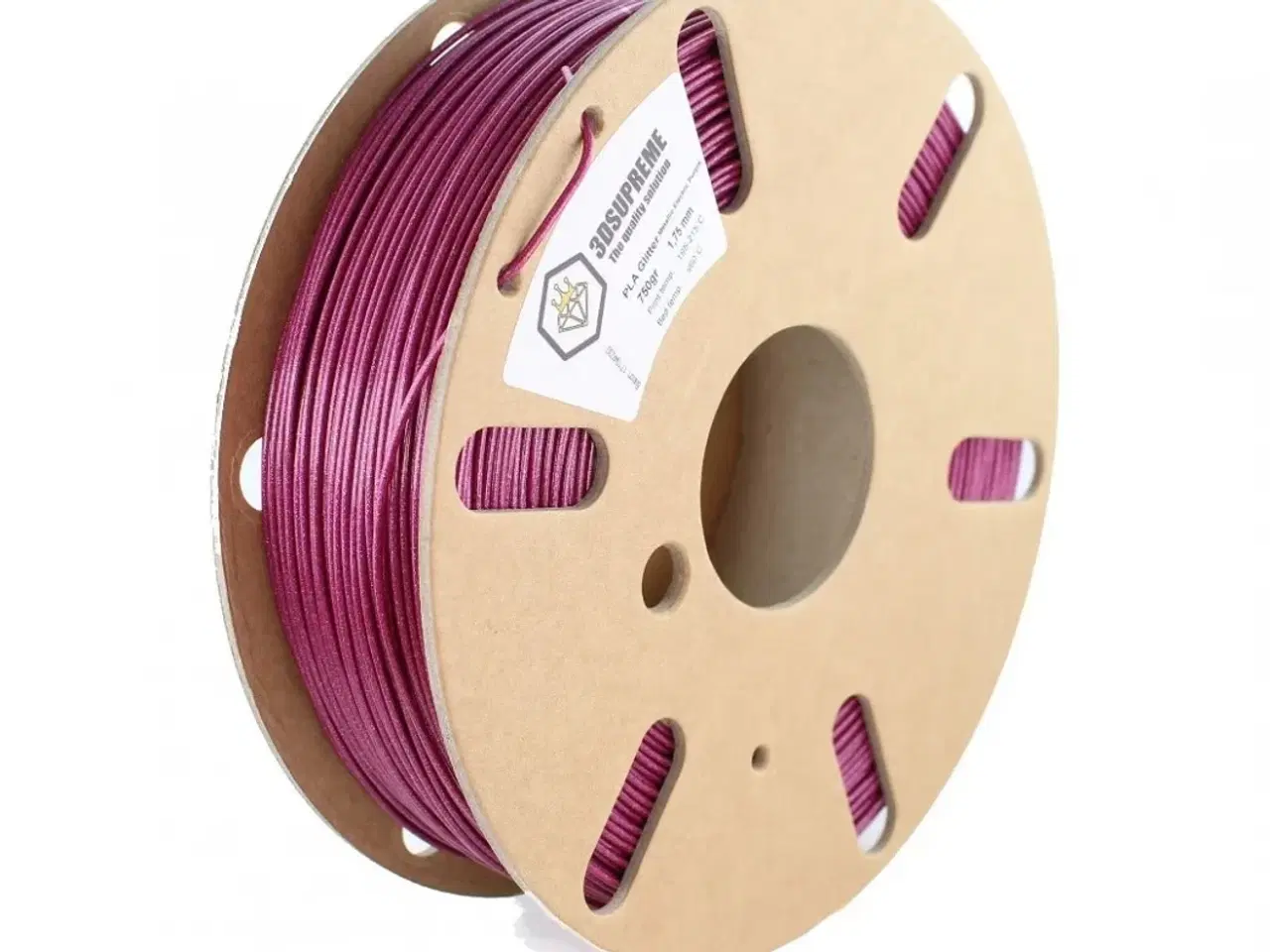Billede 1 - Glitter - Metallic Electric Pruple - 3DE Supreme - PLA PRO - 1.75mm