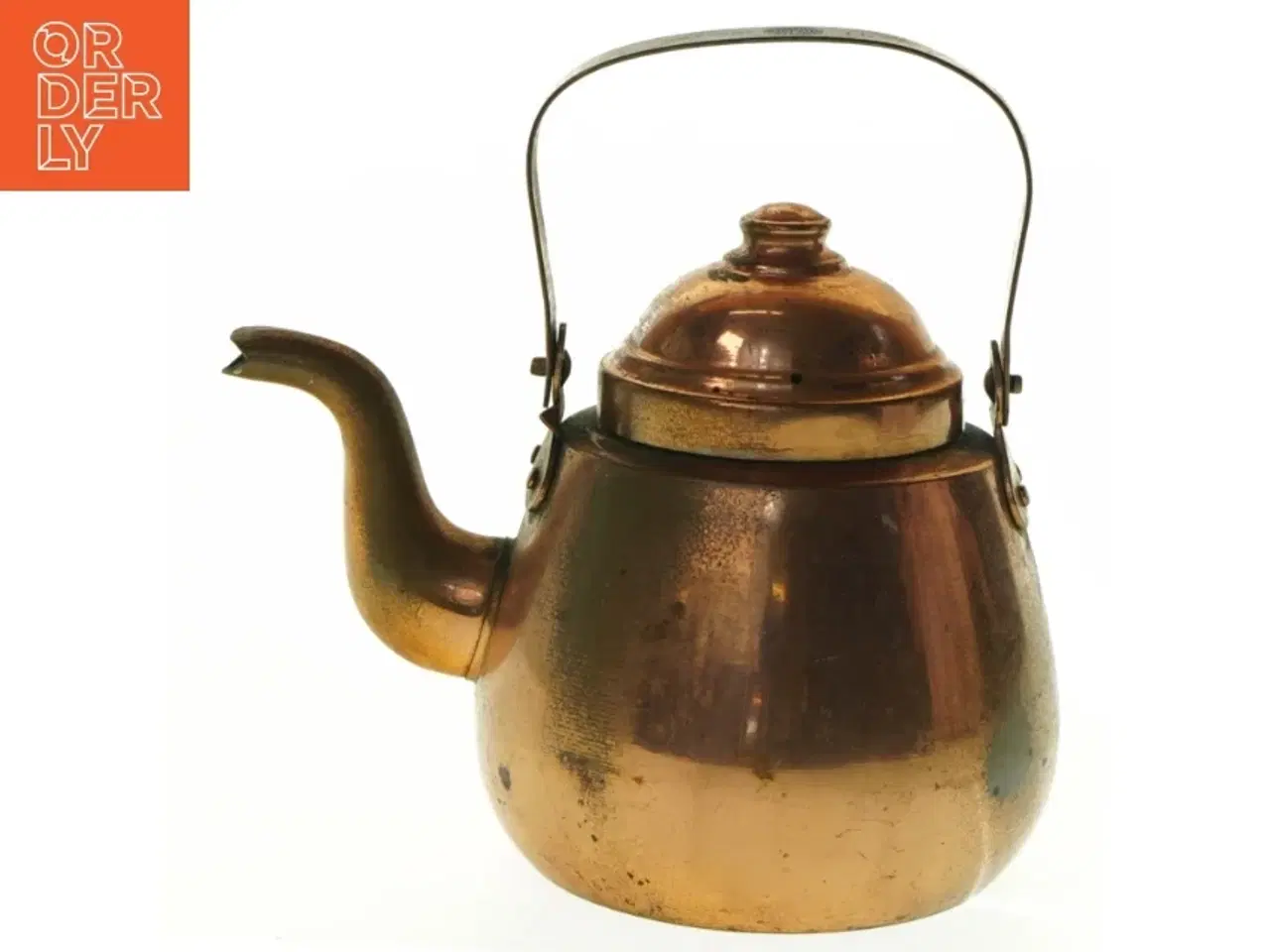 Billede 1 - Kobber kande (str. Ø 12 cm)