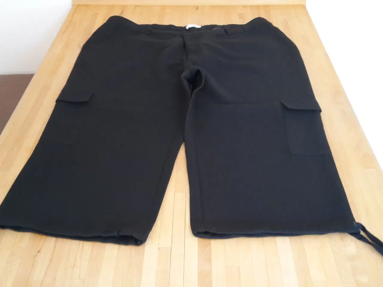 Billede 1 - Knæ bukser sorte gabardine