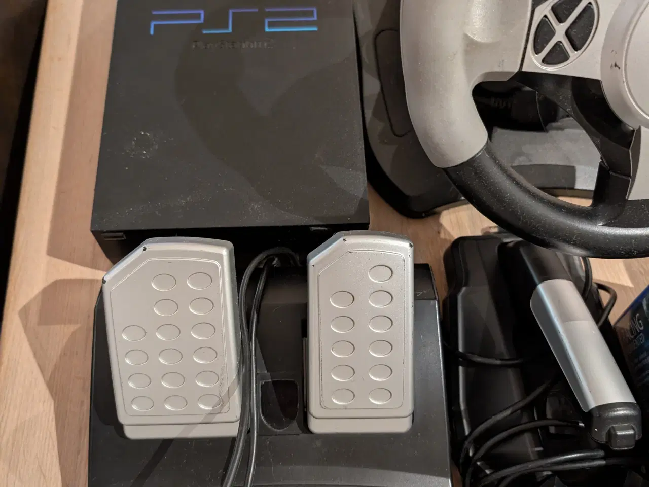 Billede 7 - ps1 rat, pedaler og håndbremse + 6 spil