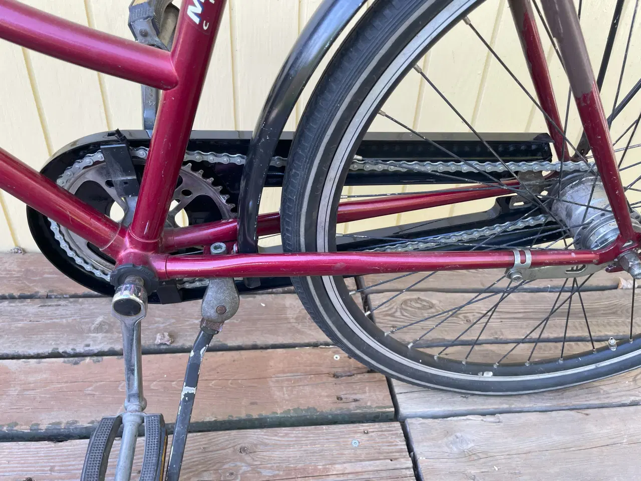 Billede 3 - Rød Mustang klassisk dame/pigecykel