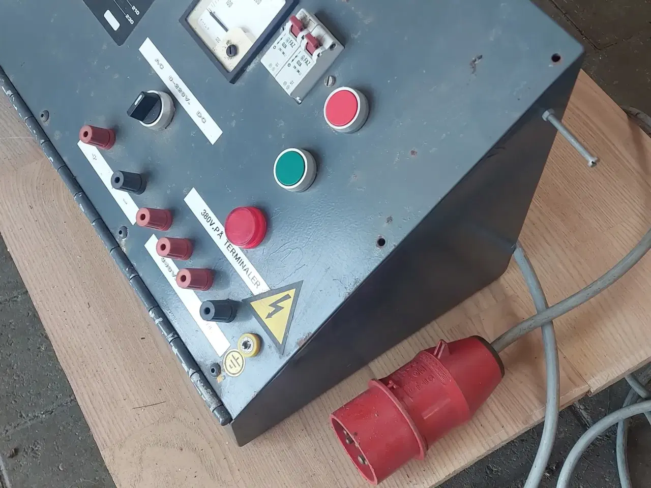 Billede 3 - 380v test pult.
