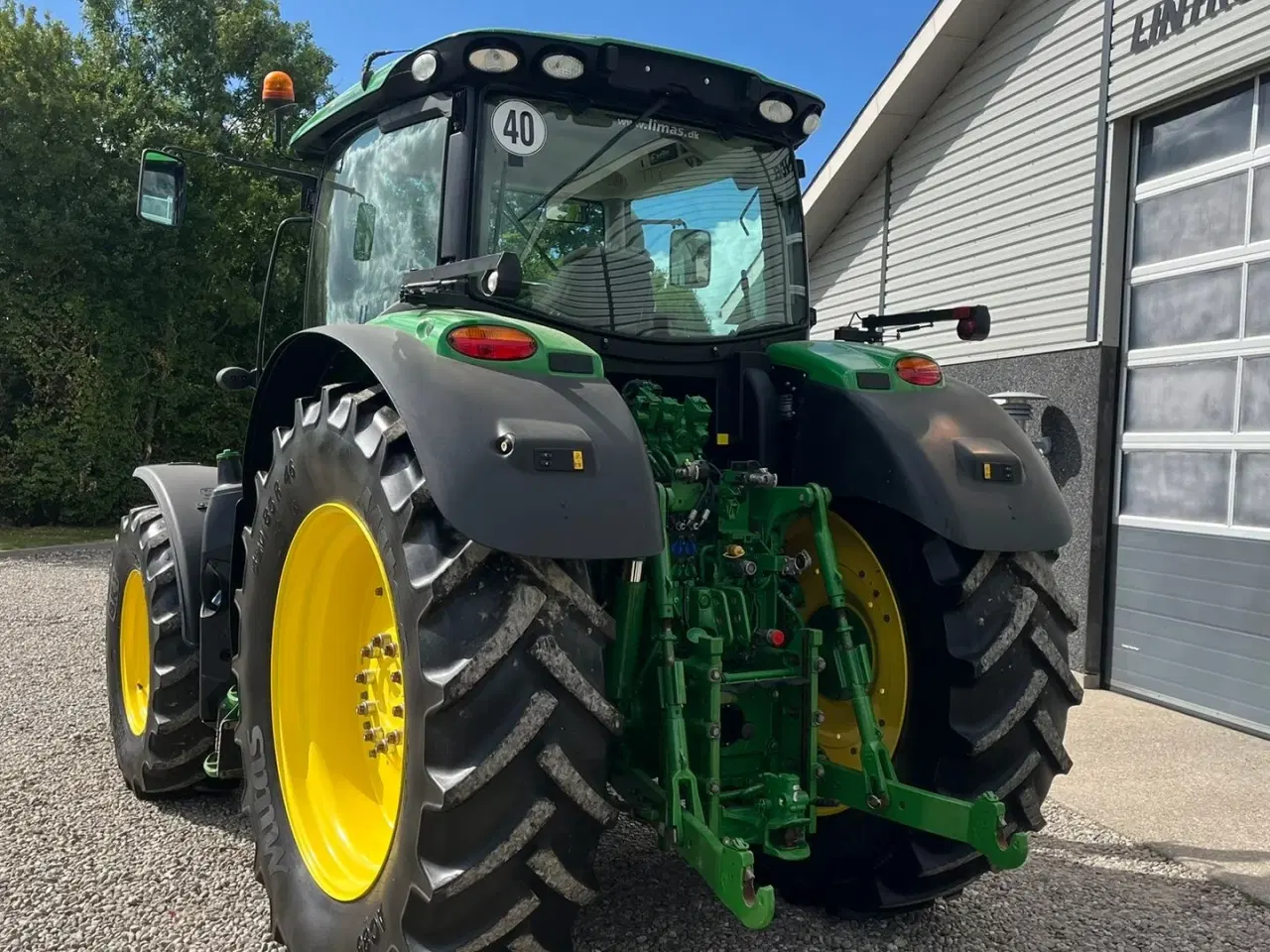 Billede 12 - John Deere 6175R Med frontlift og frontPTO samt luft anlæg