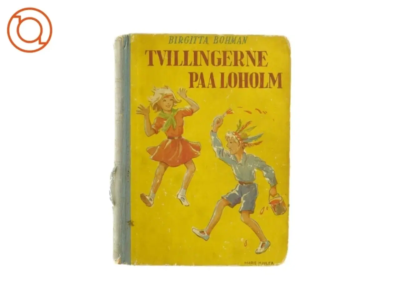 Billede 1 - Tvillingerne paa Loholm af Birgitta Bohman (Bog)