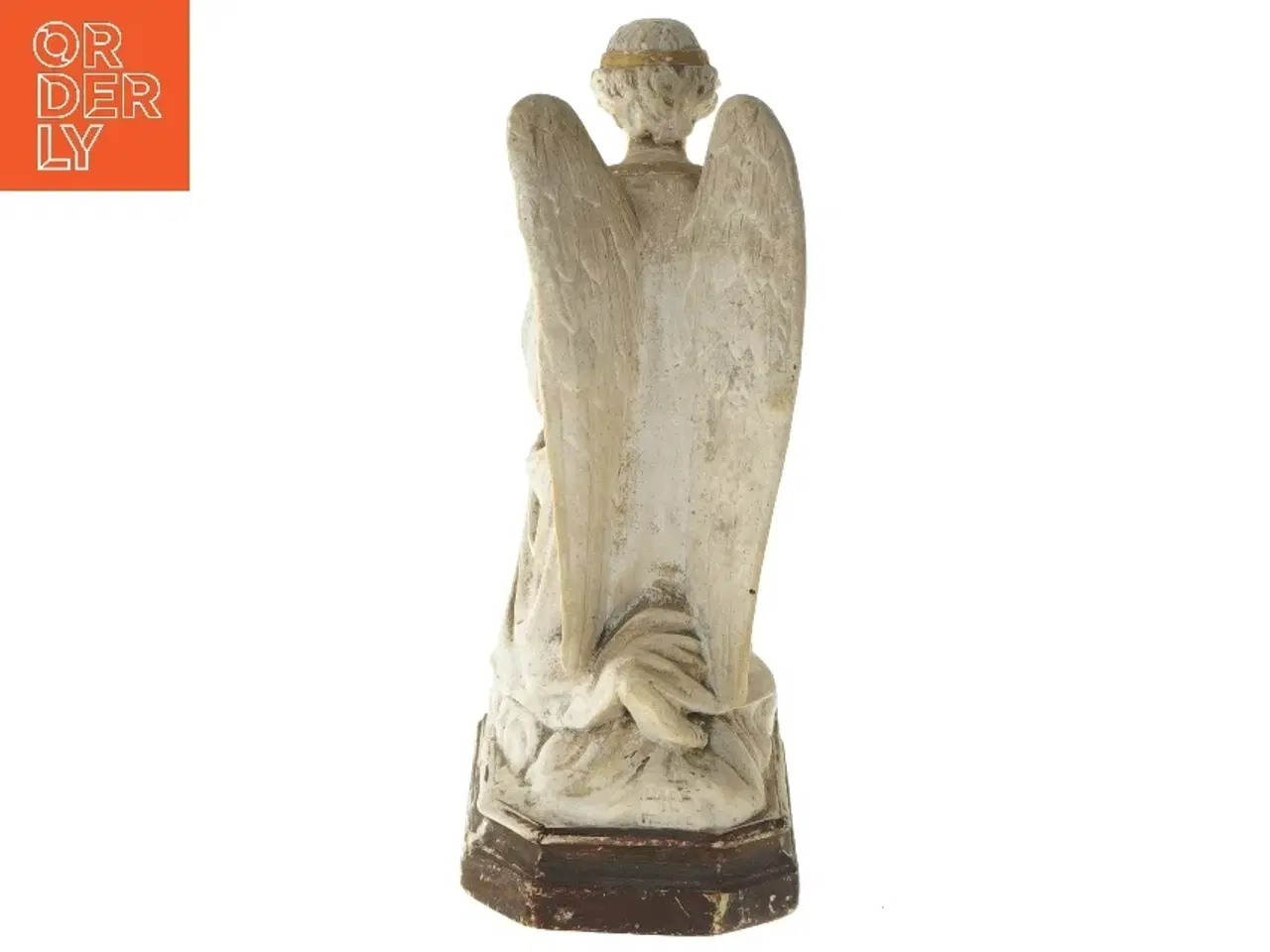 Billede 3 - Statue af knælende engel (str. 22x13x9 cm)