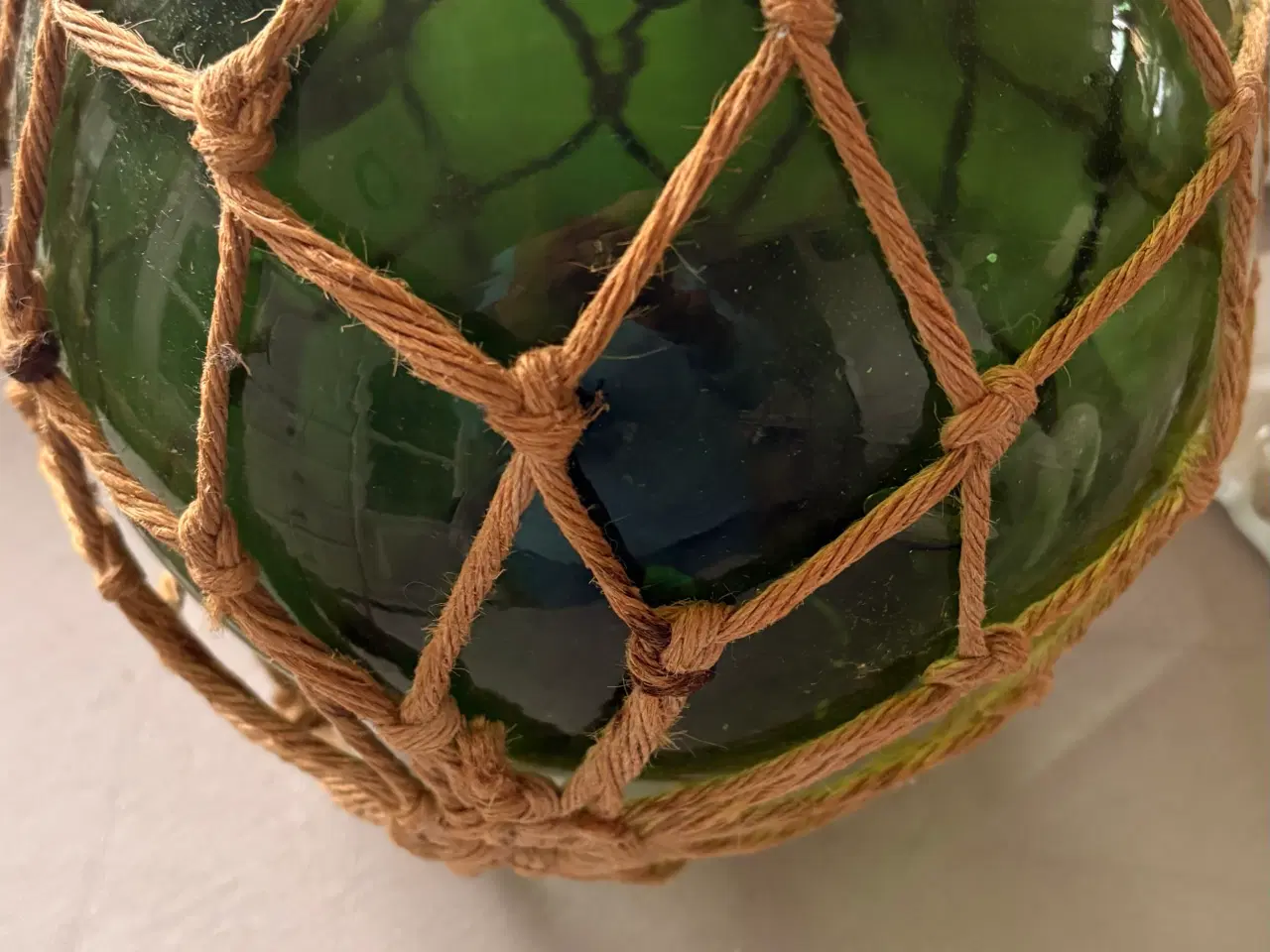 Billede 4 - Gl. glas fiskekugle