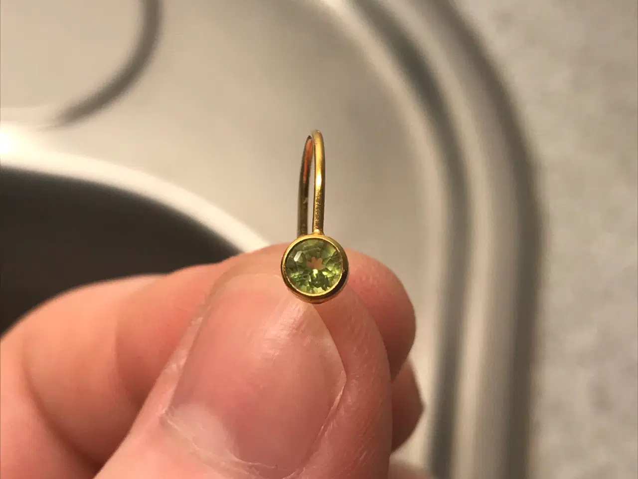 Billede 5 - Heartpieces Jewelry øreringe m. peridoter
