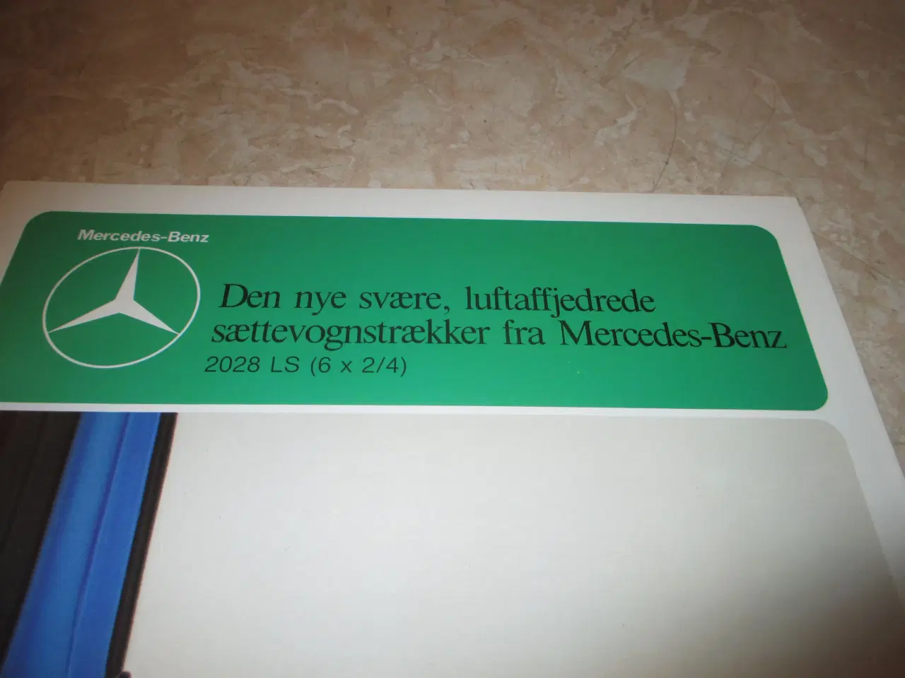 Billede 2 - Mercedes Brochure  2028 LS