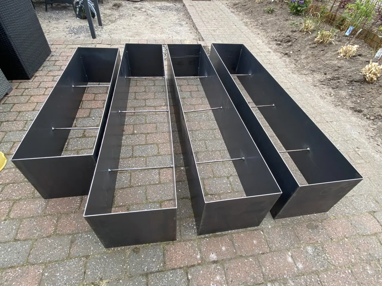 Billede 1 - Corten højbede / plantekasser – 3 mm stål 