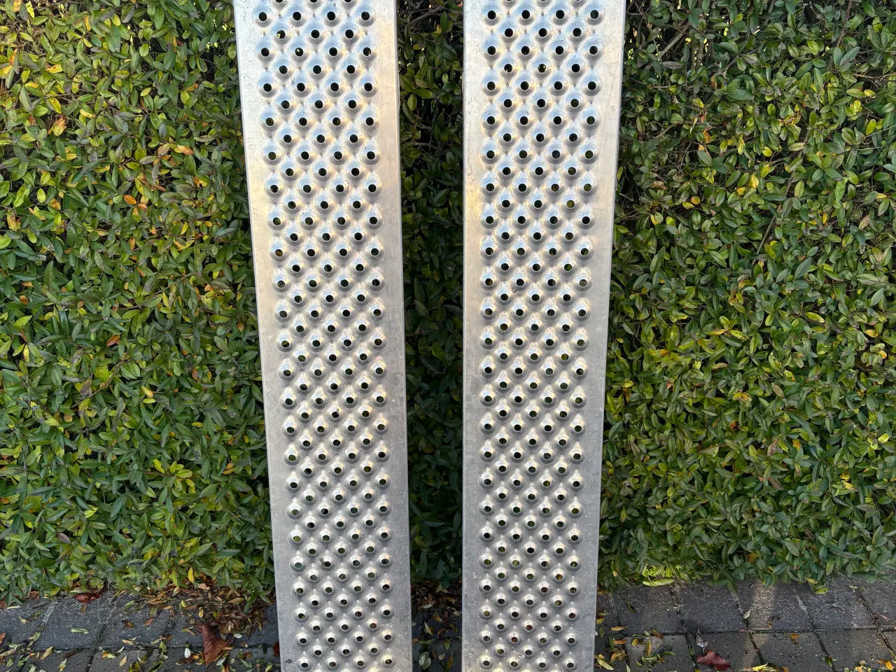 Billede 2 - Køre ramper til ATV/Plænetraktor til Alm. Trailer.