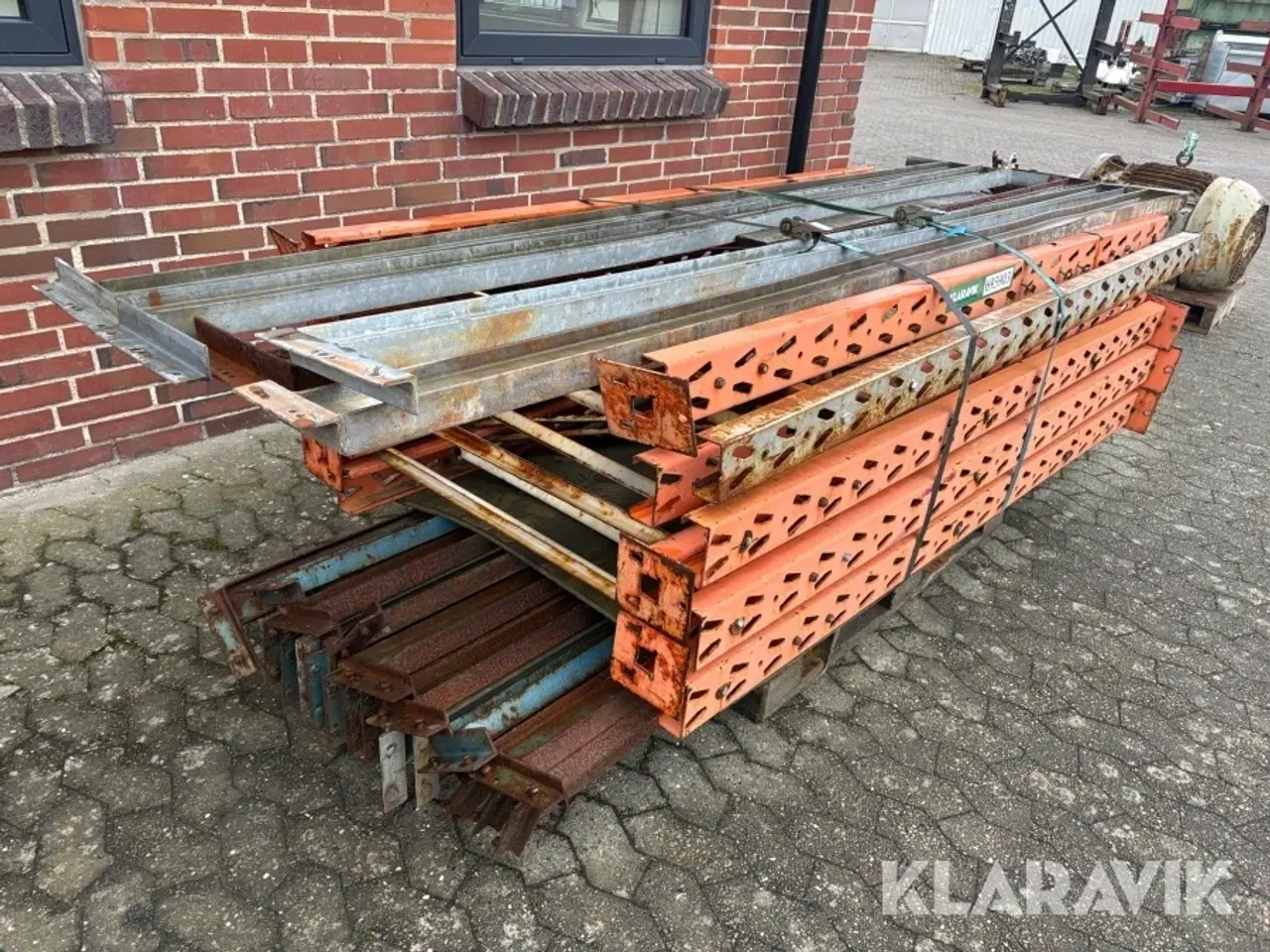 Billede 1 - Pallereol - 6 fag med 14 hylder