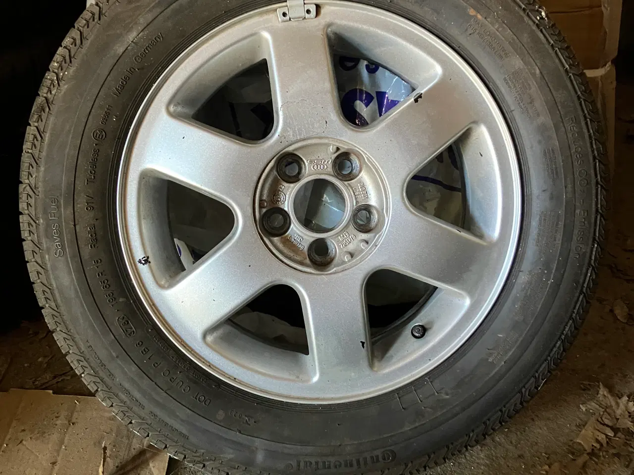 Billede 1 - alu og stålfælge forskellige mål med dæk