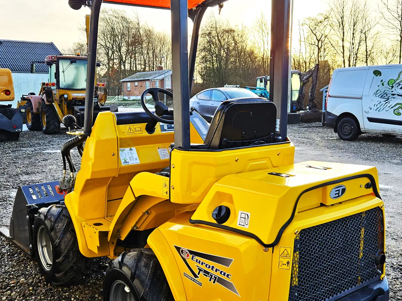 Billede 8 - Eurotrac T11 / fabriksny / Kubota / teleskoparm