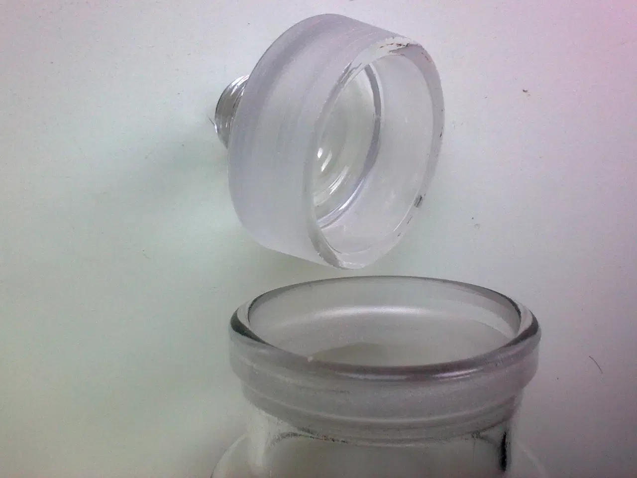 Billede 6 - Apotek krukke + bolsje glas m låg SJOV x 3 SAMLET