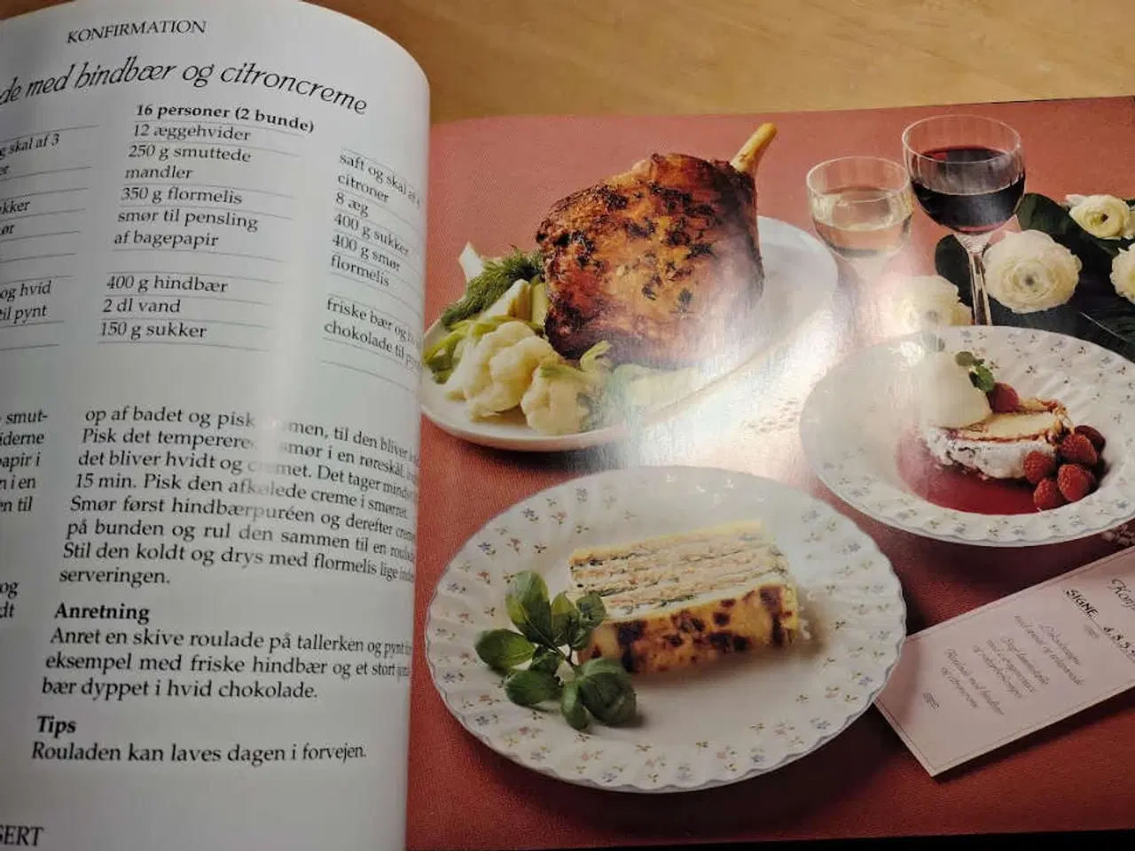 Billede 3 - Jonna Hald: Festmenuer fra "De 4 Årstider", 1.udg