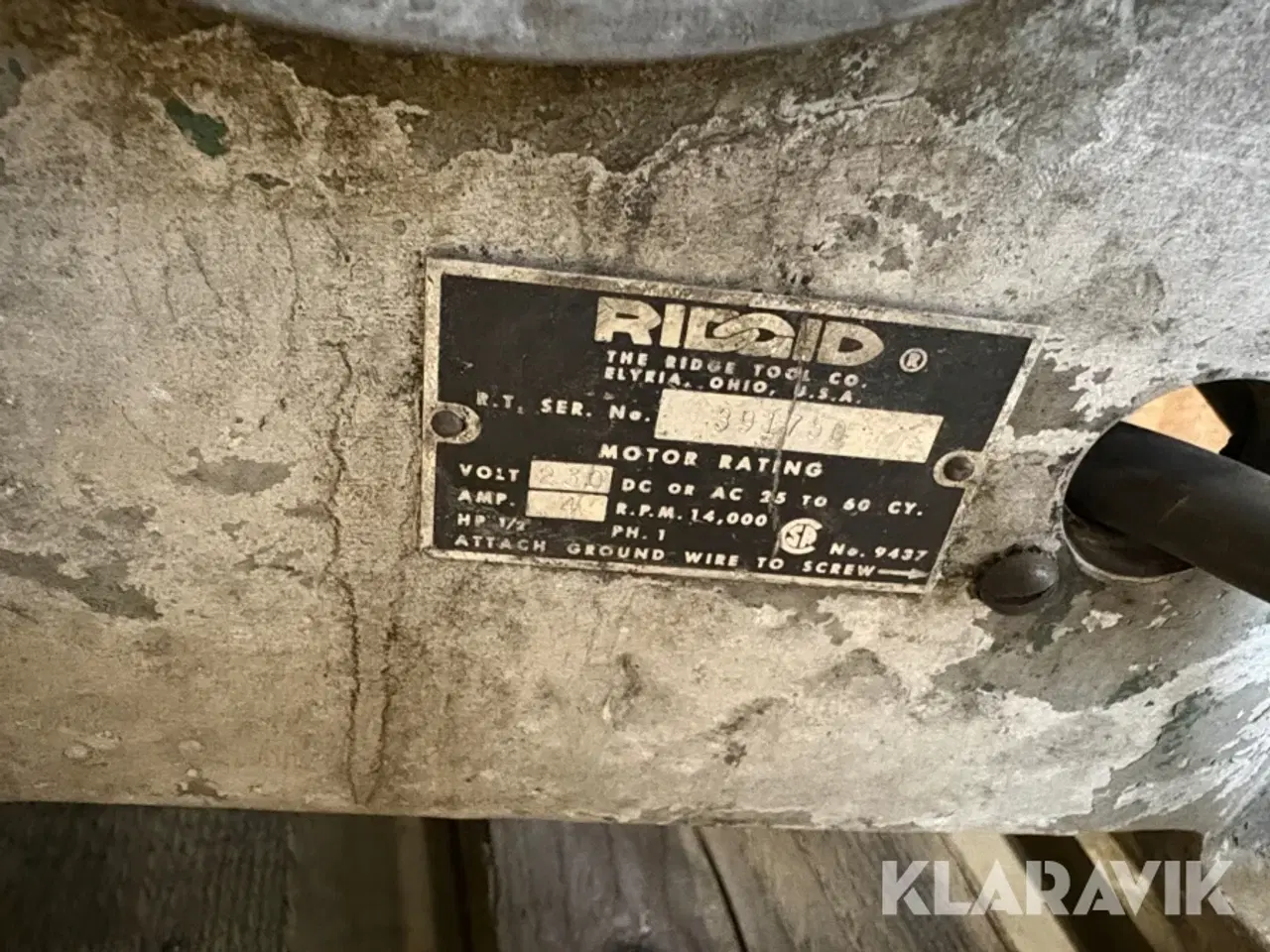 Billede 9 - Gevindskæremaskine Ridgid 535