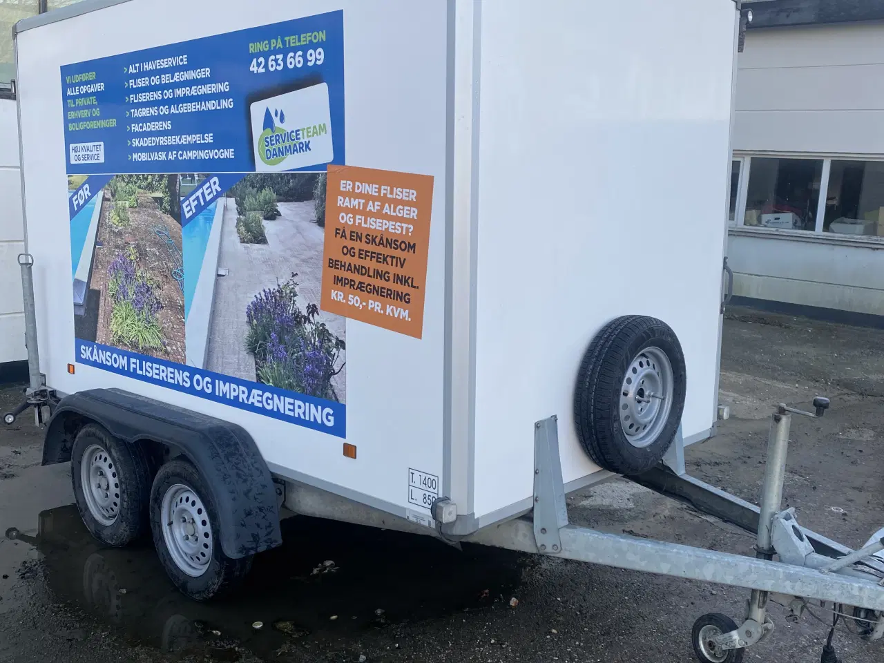 Billede 1 - Velholdt cargotrailer sælges