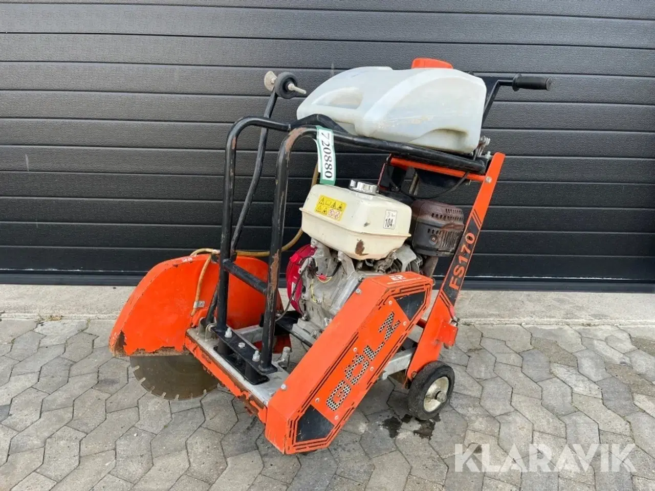 Billede 1 - Asfaldskærer Gölz FS170