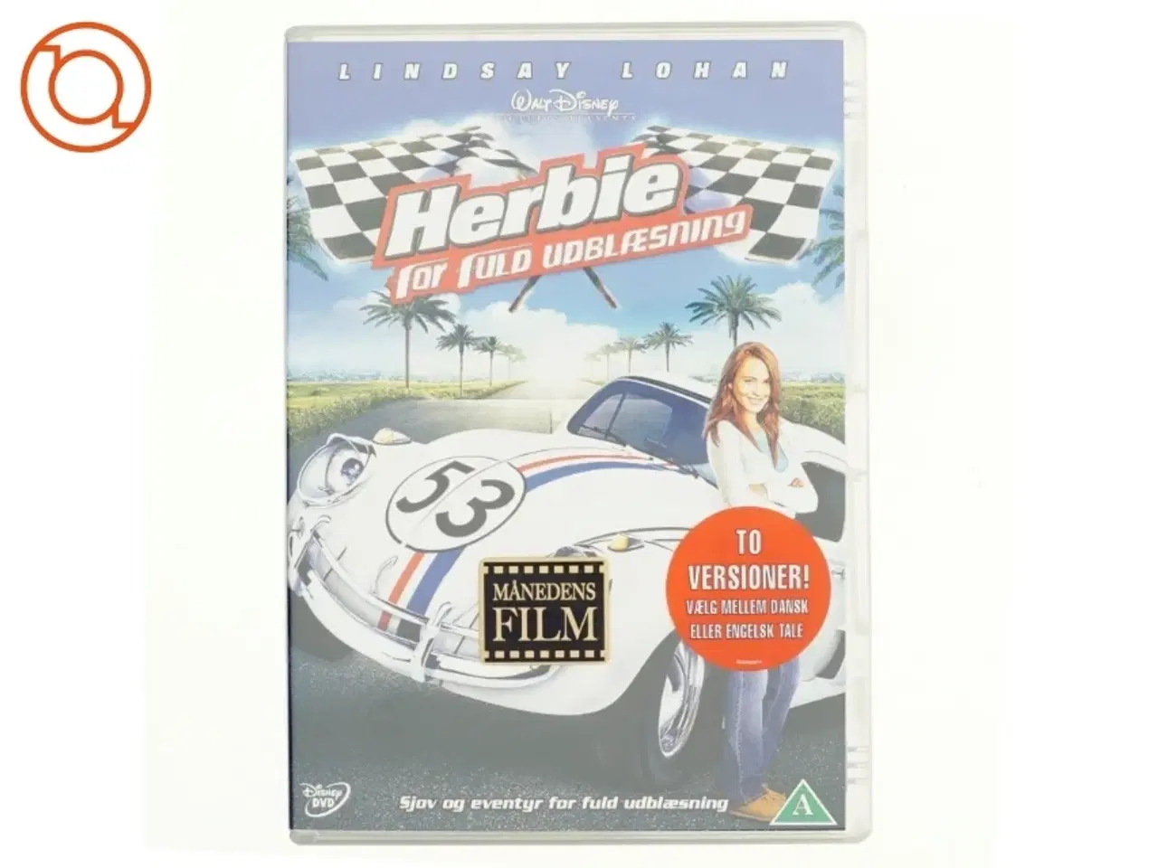 Billede 1 - Herbie for fuld udblæsning (dvd)