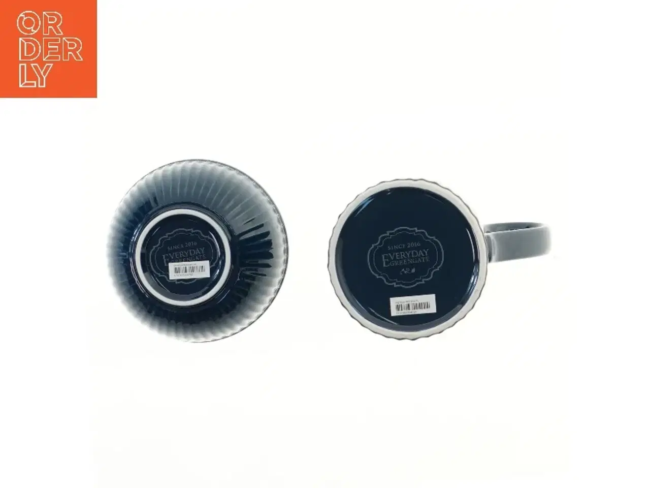 Billede 3 - Kande og skål sæt fra Greengate (str. 17,5 & 14 cm)