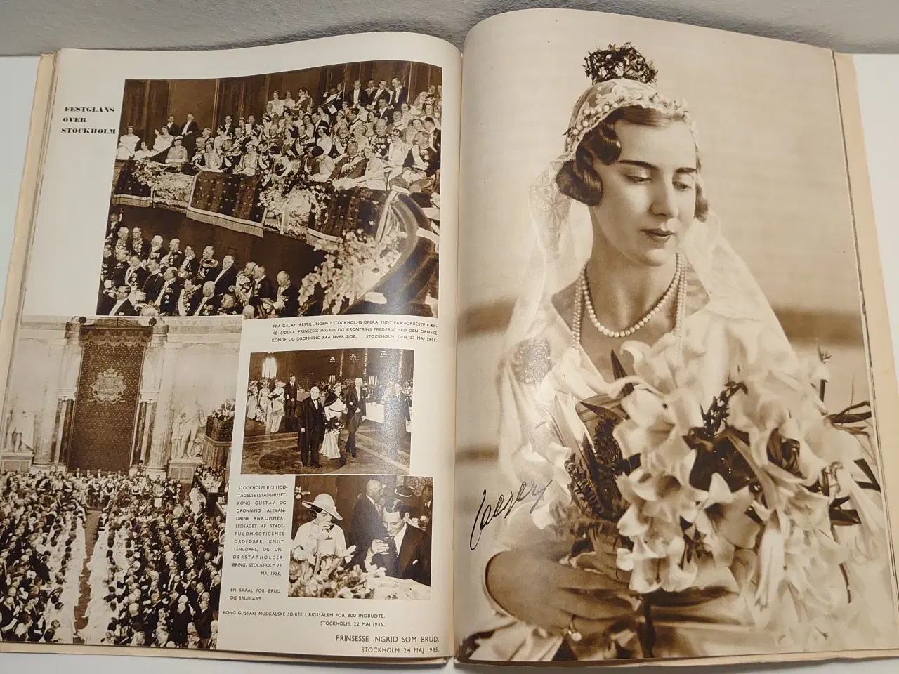 Billede 5 - Frederik-Ingrid. Mindehæfte om brylluppet i 1935