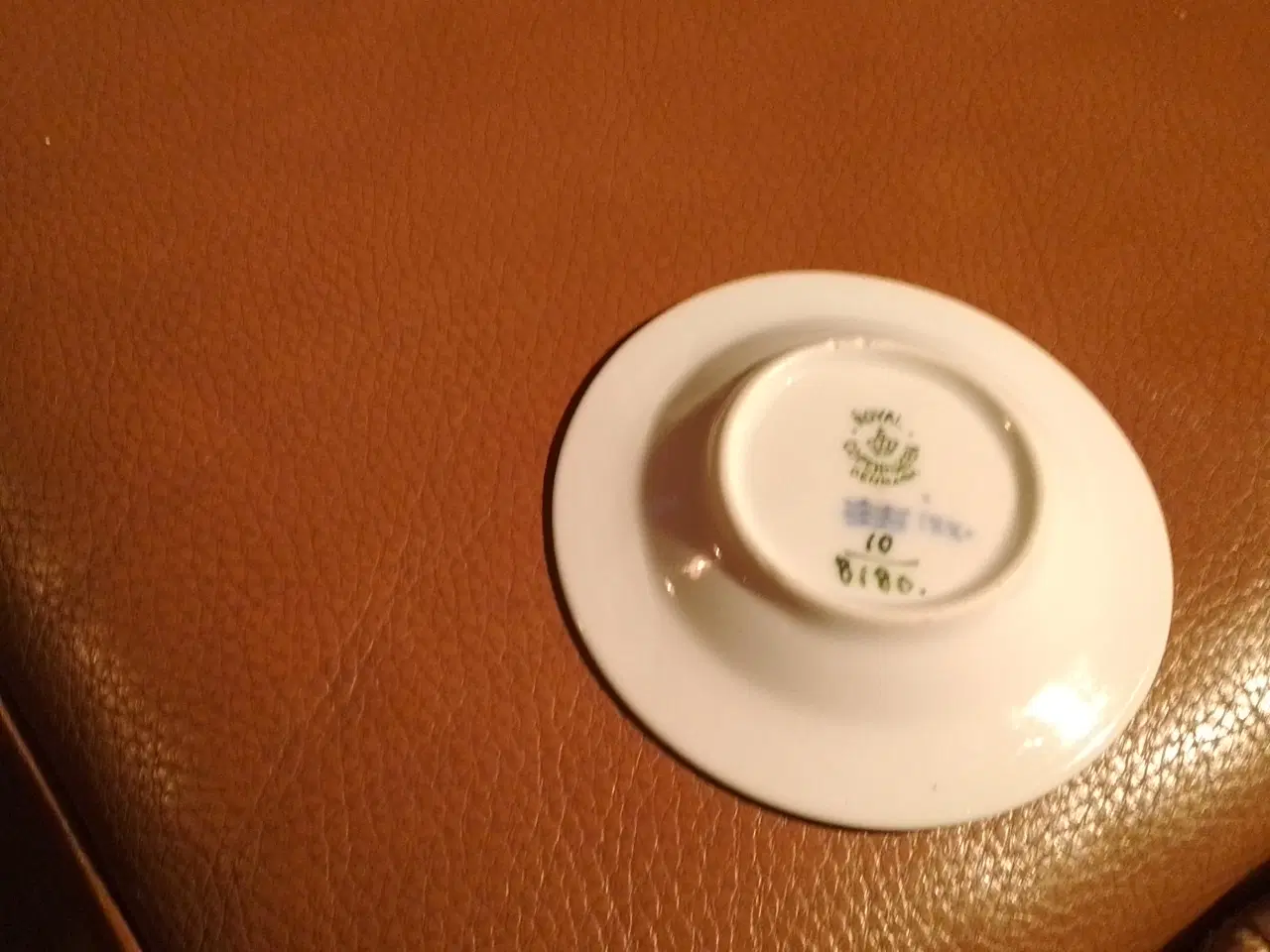 Billede 4 - Blå Blomst asiet med flettet kant