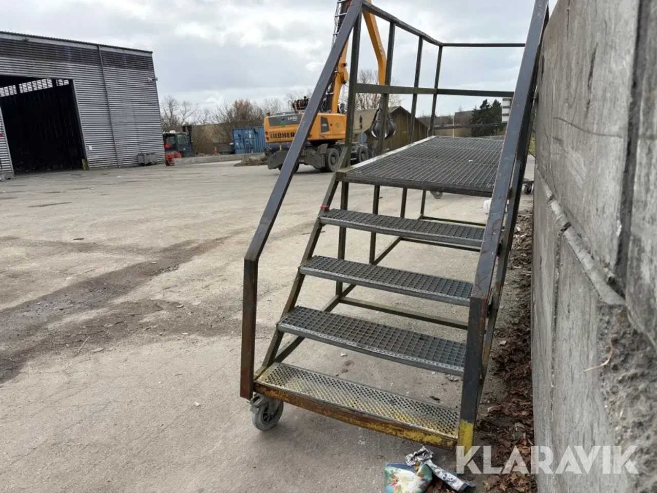 Billede 1 - Jern trappe