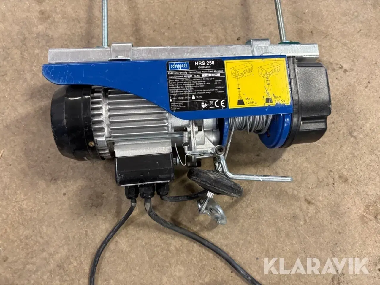 Billede 4 - Wirehejs Scheppach HRS 250/400 - 3 styk