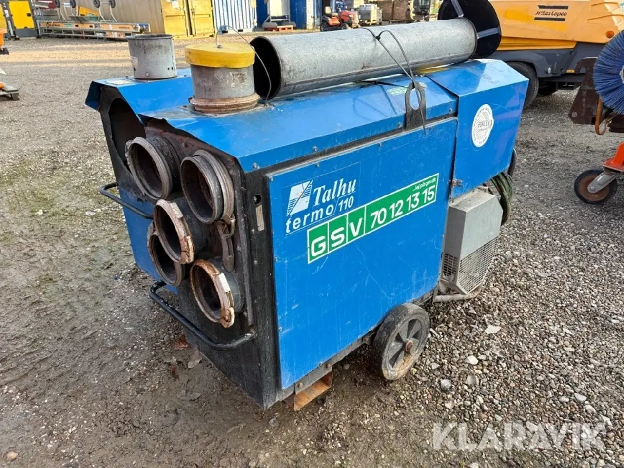 Billede 3 - Varmekanoner Talhu Termo 110 & 55 2 styk