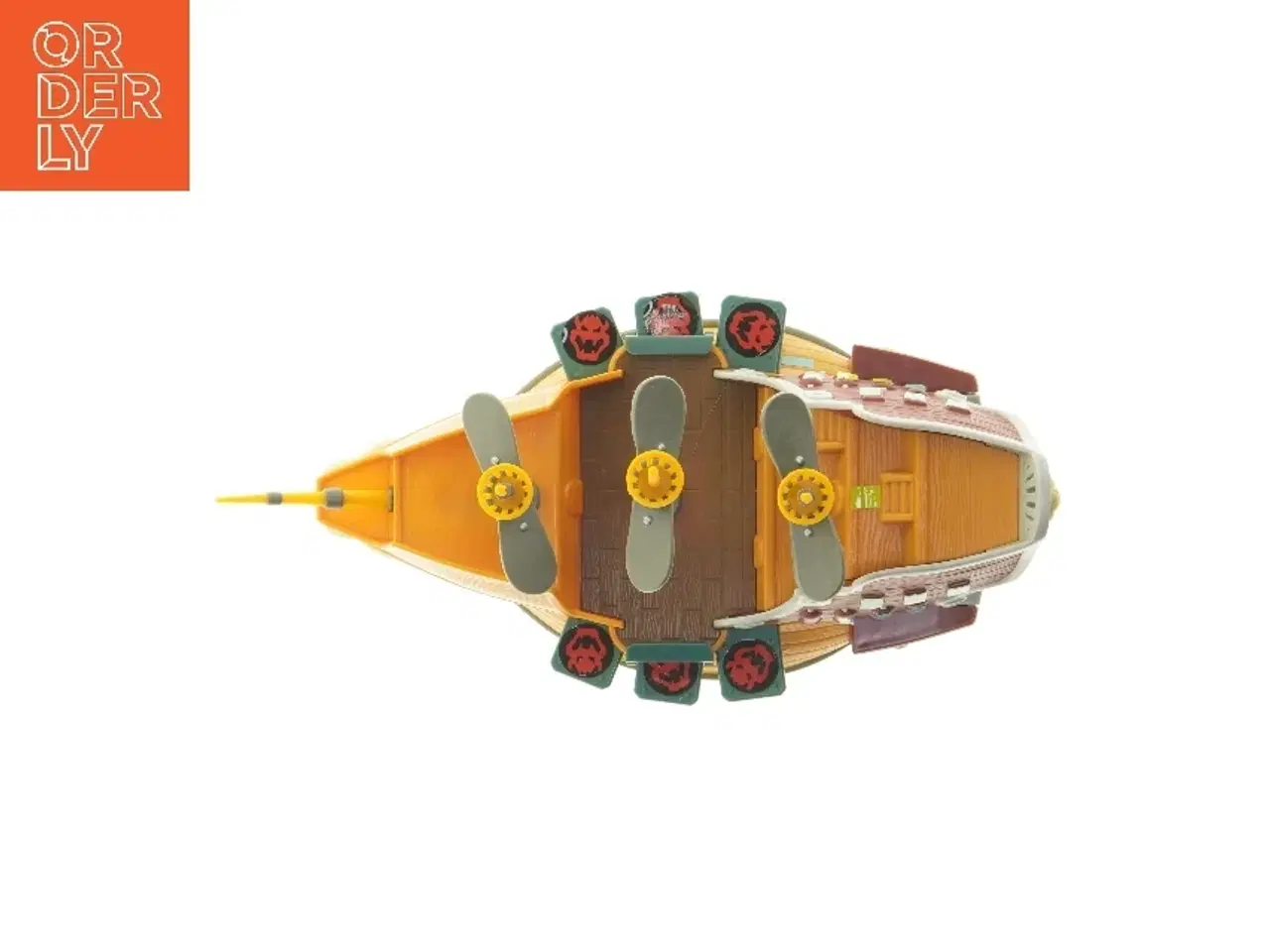 Billede 6 - Legetøjs Super Mario sørøverskib (str. 36 cm)