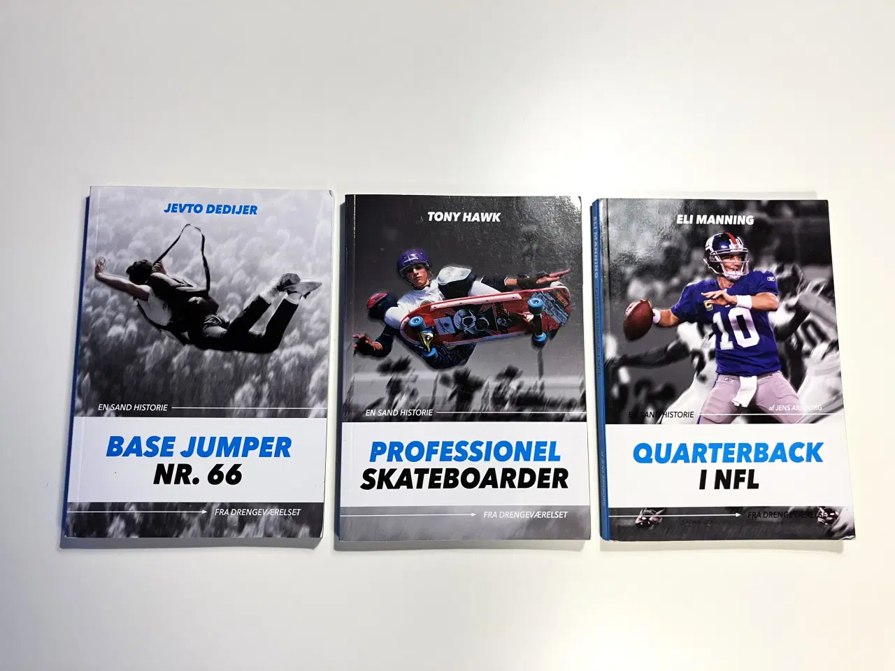 Billede 1 - Base jumper + Prof. Skateboarder + Quarterback i 