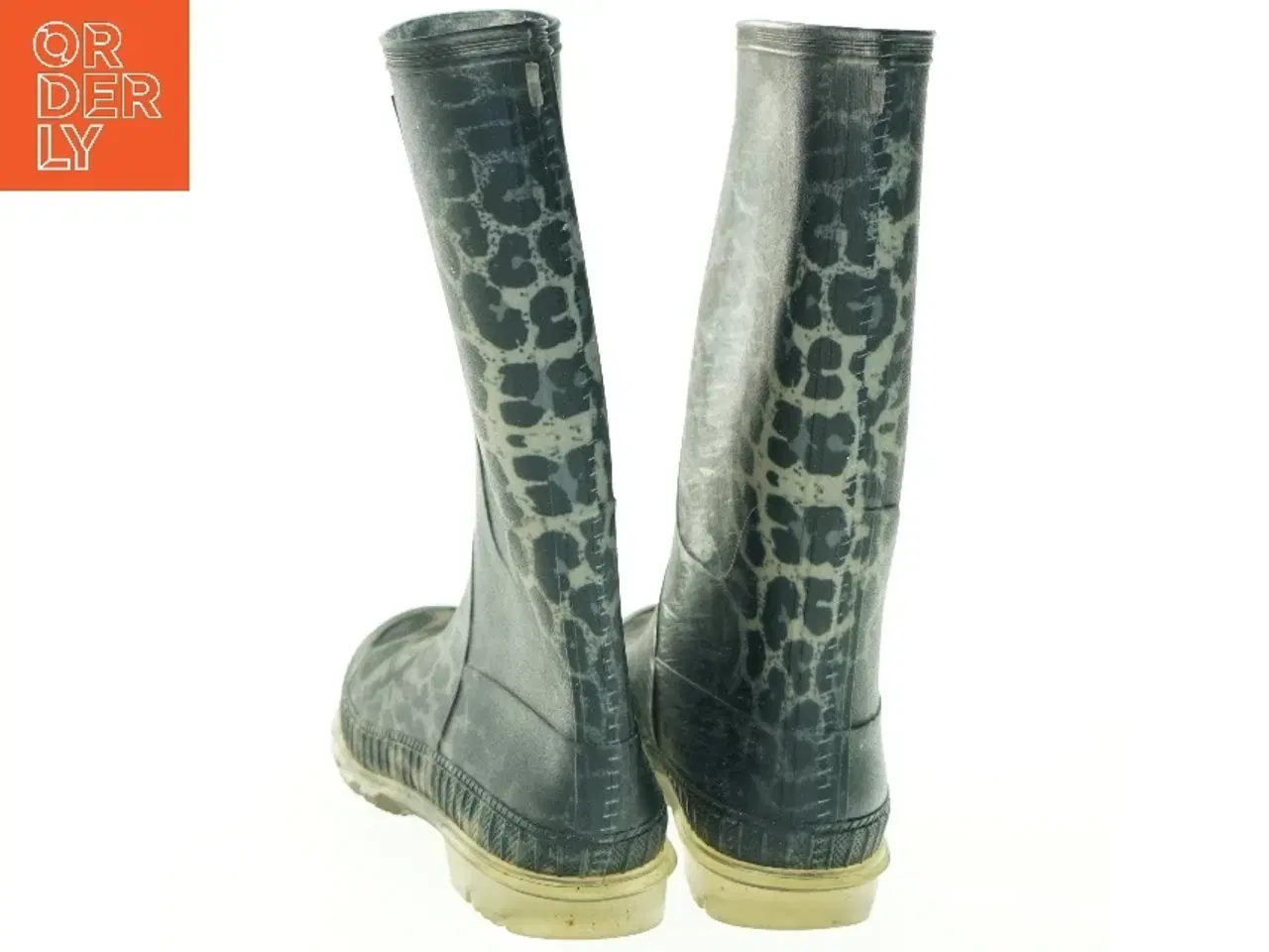Billede 6 - Gummistøvler med leopardprint fra Petit (str. 37)