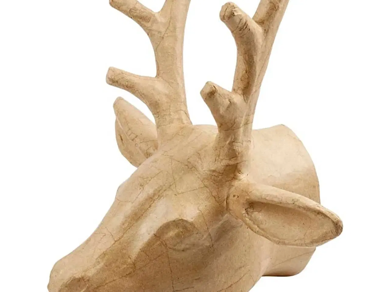 Billede 1 - Håndlavet Rådyrtrofæ i Papmaché - 30 cm