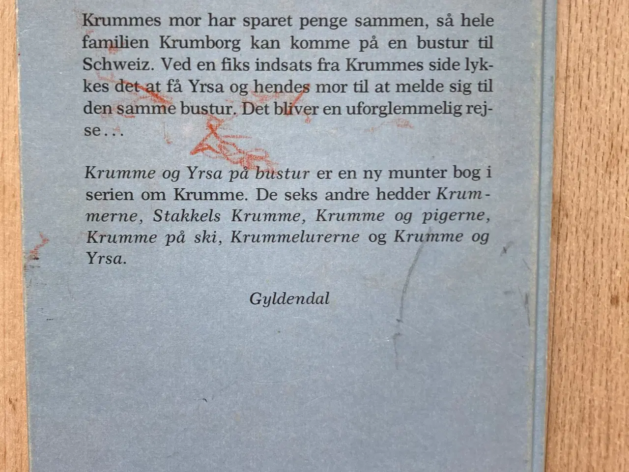 Billede 2 - Krumme og Yrsa bogen, Thøger Birkeland