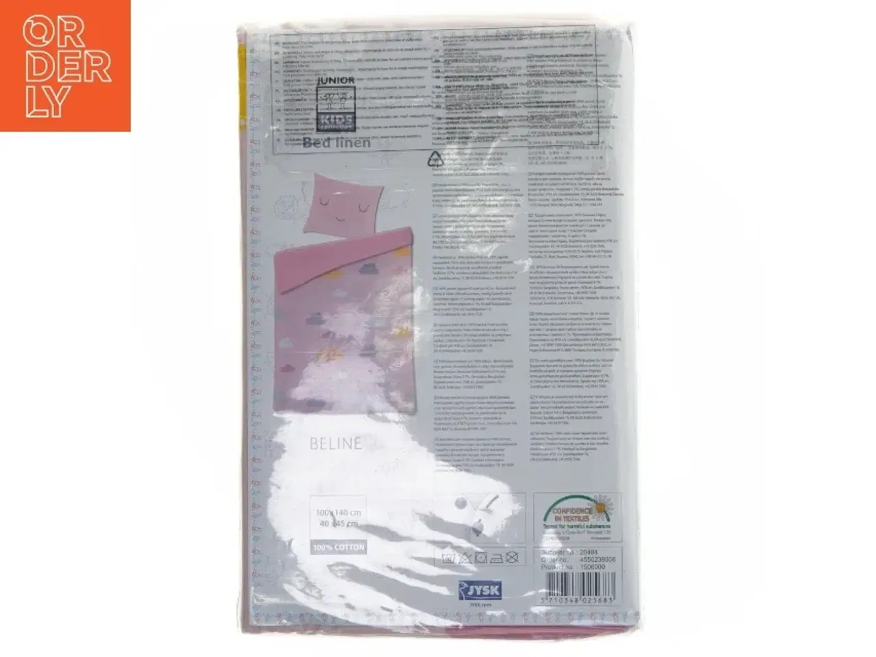 Billede 2 - Junior sengetøj fra Jysk (str. 100x140 cm og 40x45 cm)