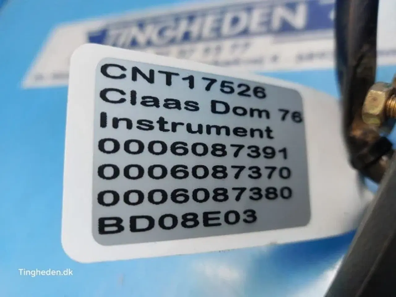 Billede 10 - Claas Dominator 76 Instrumentbrættet 0006087391