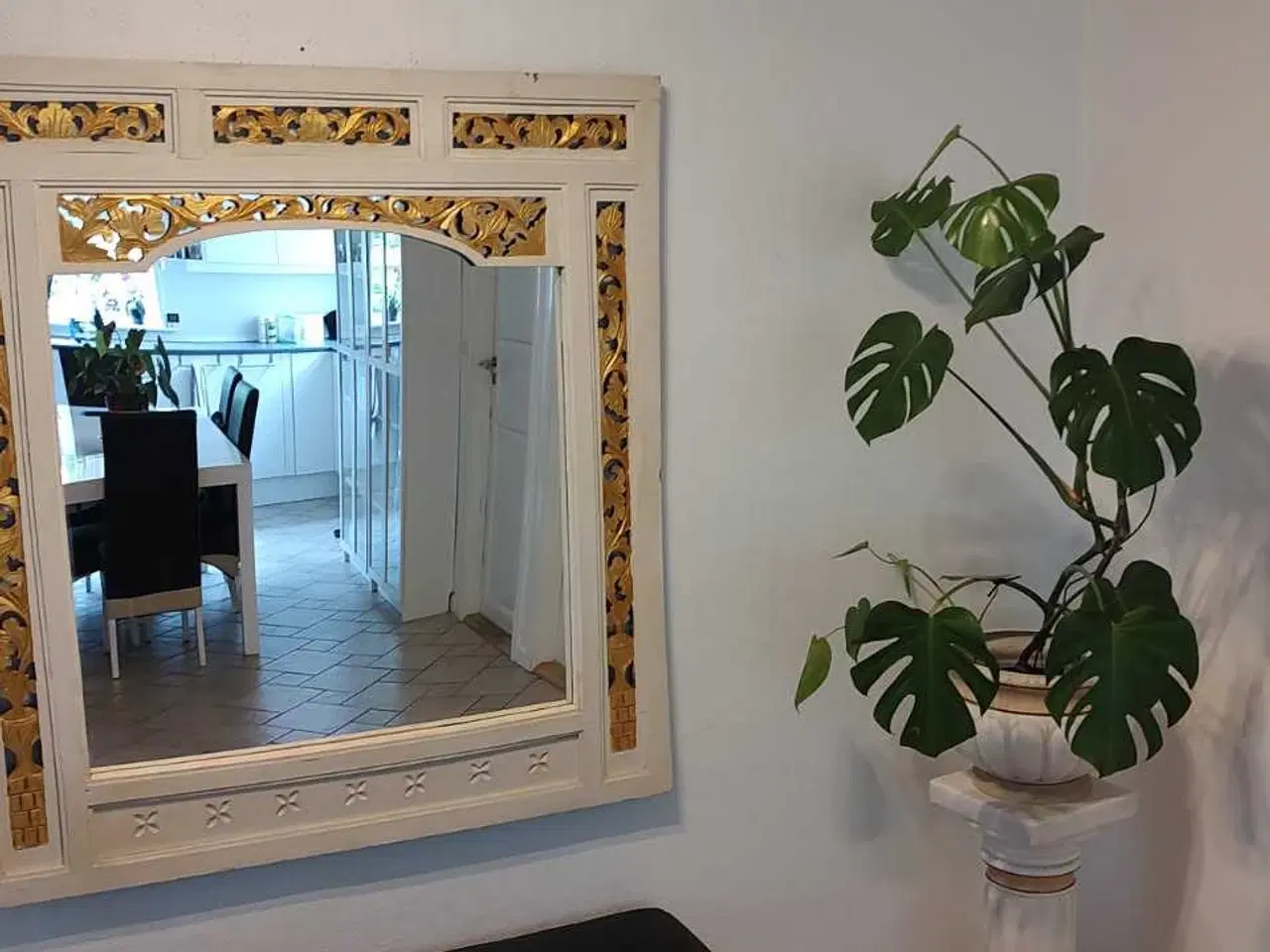 Billede 2 - Stor Antik Spejl
