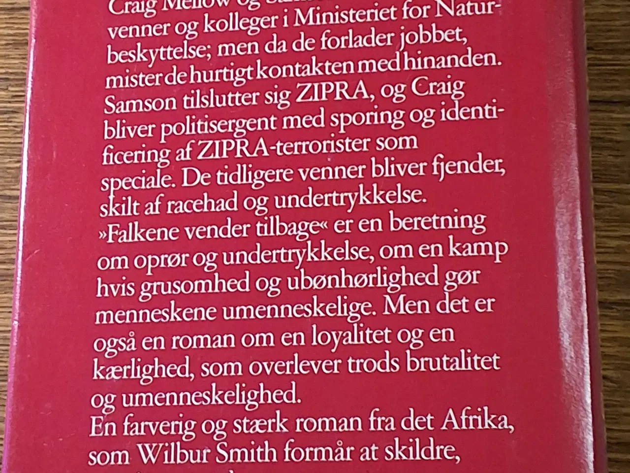 Billede 4 - FALKENE VENDER TILBAGE, WILBUR SMITH