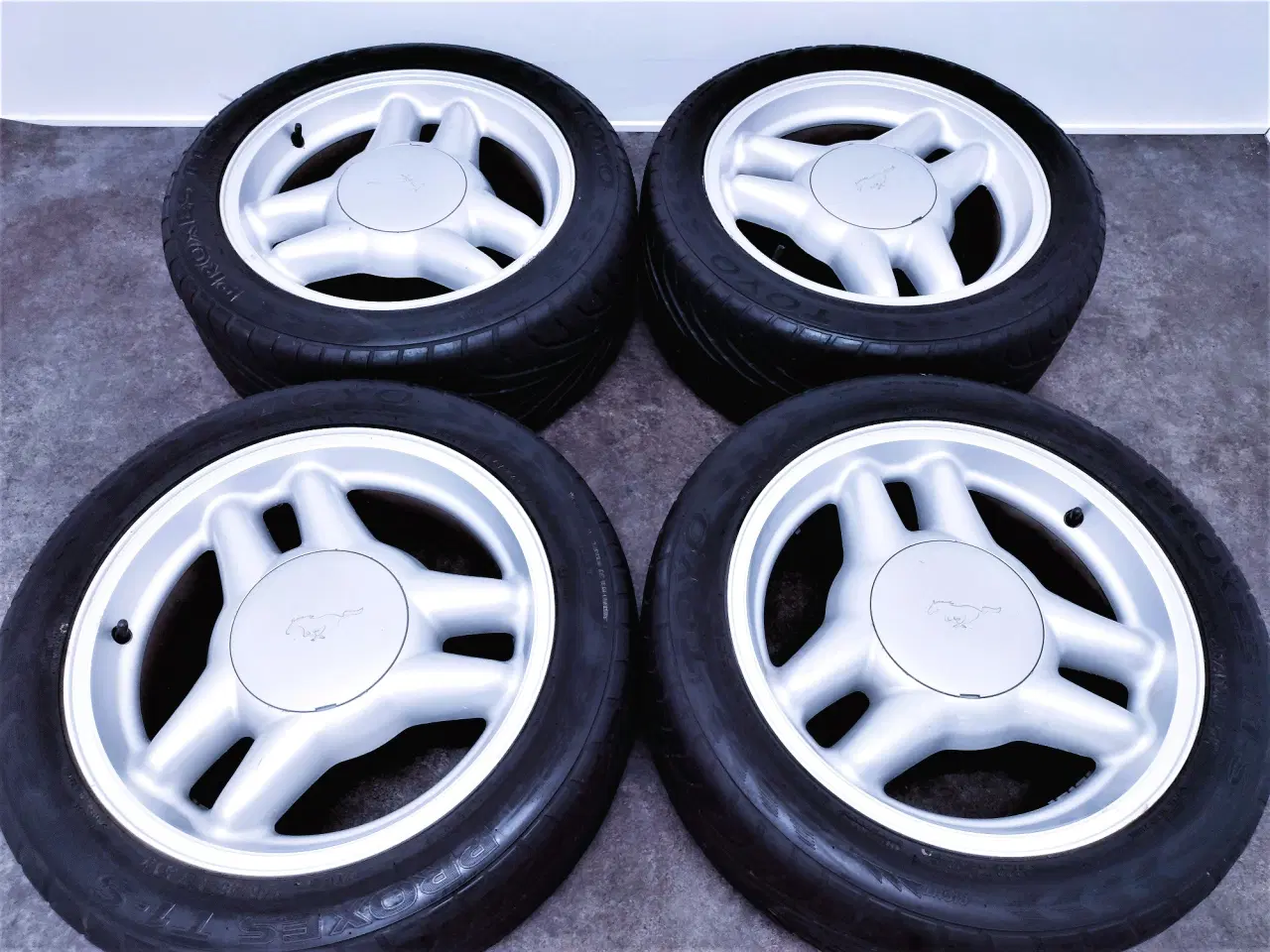 Billede 5 - 5x114,3 17" ET30 Ford Mustang sommersæt