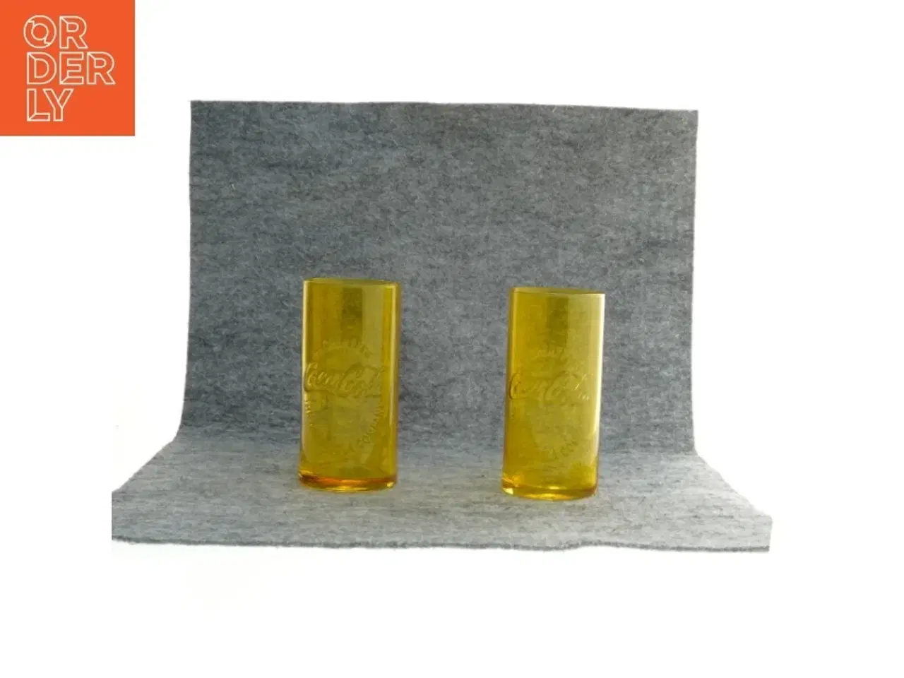 Billede 1 - Coca-Cola glas fra Coca-Cola (str. Længde, 14 cm. ø. 6,5 cm)