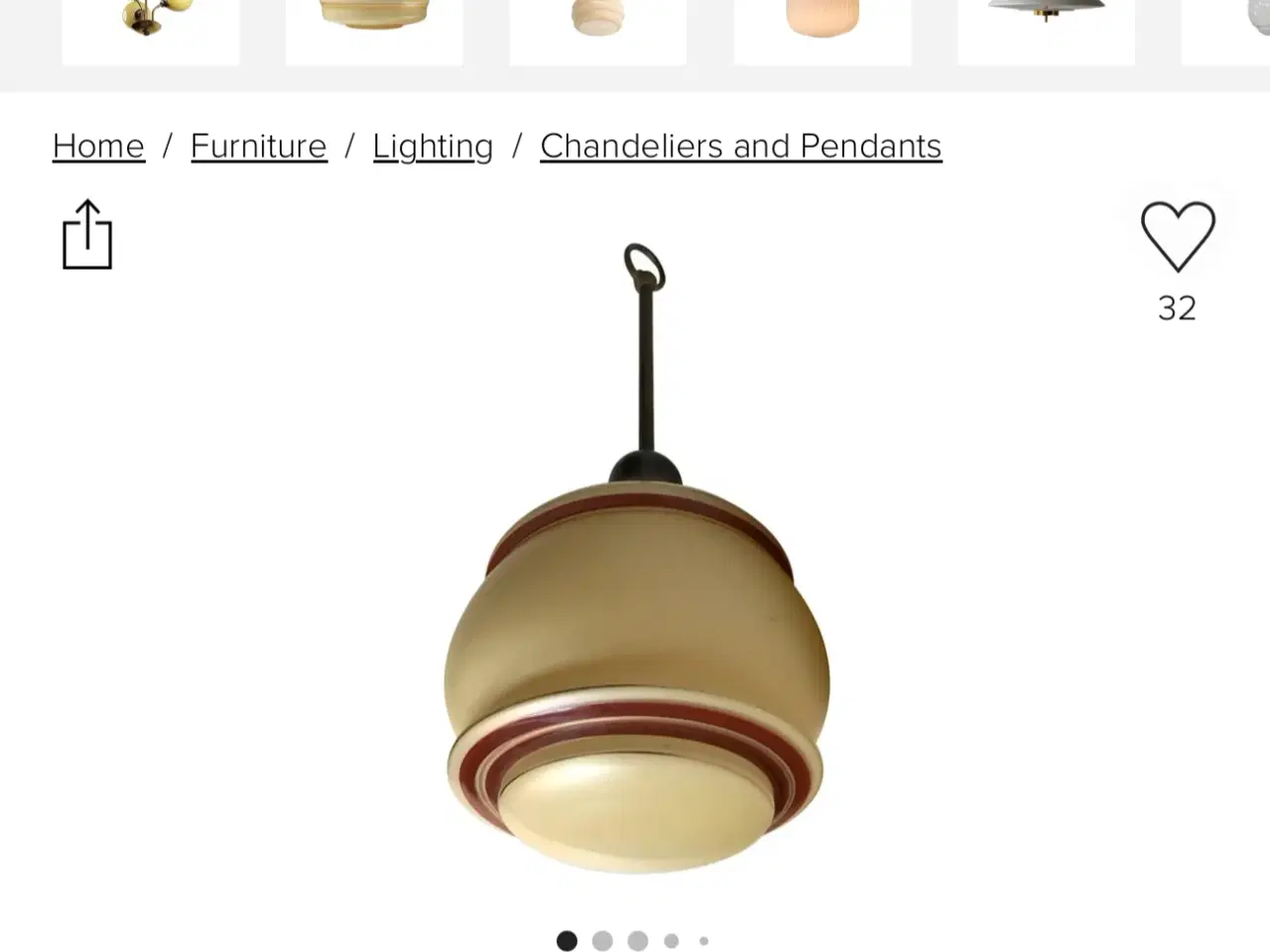 Billede 10 - Antik lampe skærm