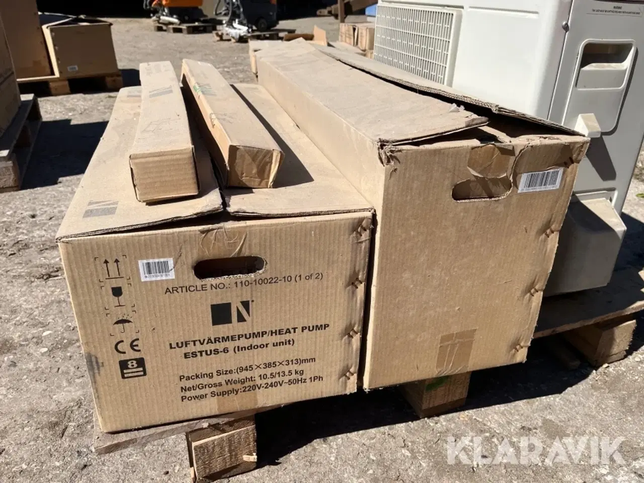 Billede 8 - Varmepumpe 2 inderdele og 1 yderdel